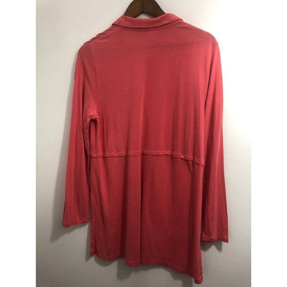 J. Jill Womens Button Down Pink Shirt size medium - Picture 6 of 6